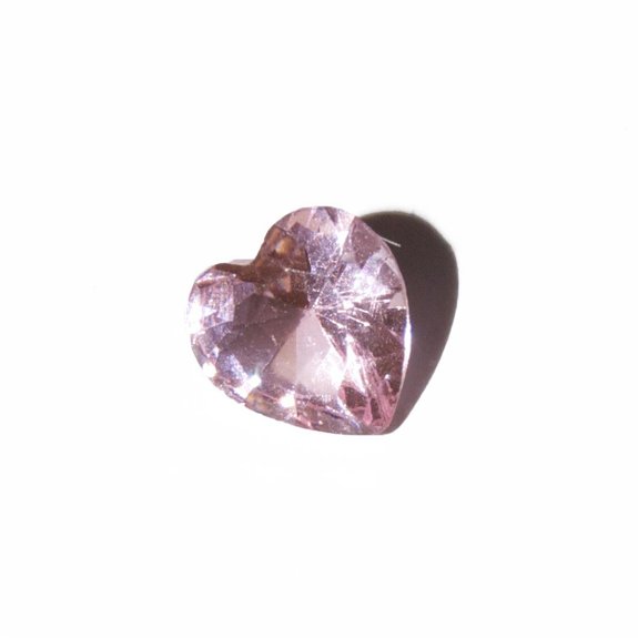 June birthstone heart 5mm floating locket charm - Click Image to Close